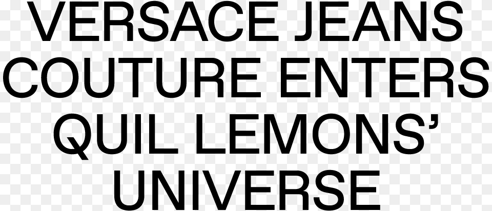 Versace Jeans Couture Enters Quil Lemons Universe Oval, Gray Png