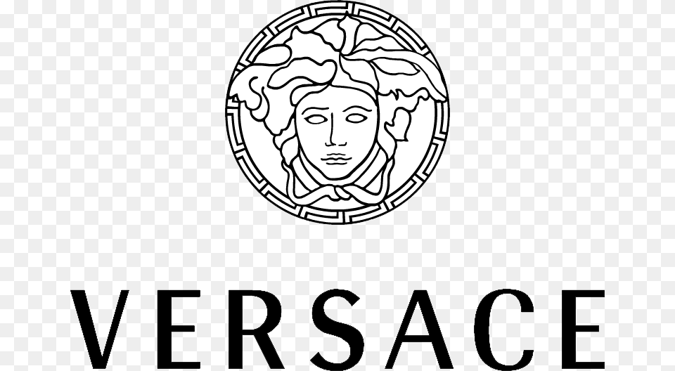 Versace Logo, Face, Head, Person, Baby Free Transparent Png