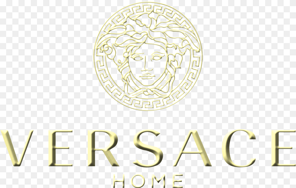 Versace Logo Versace Home Logo, Badge, Symbol, Face, Head Png