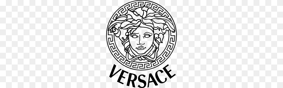 Versace Medusa Logo Vector, Gray Free Png Download