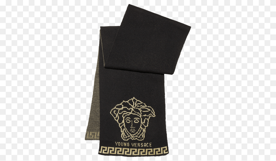 Versace Scarf, Text Free Png