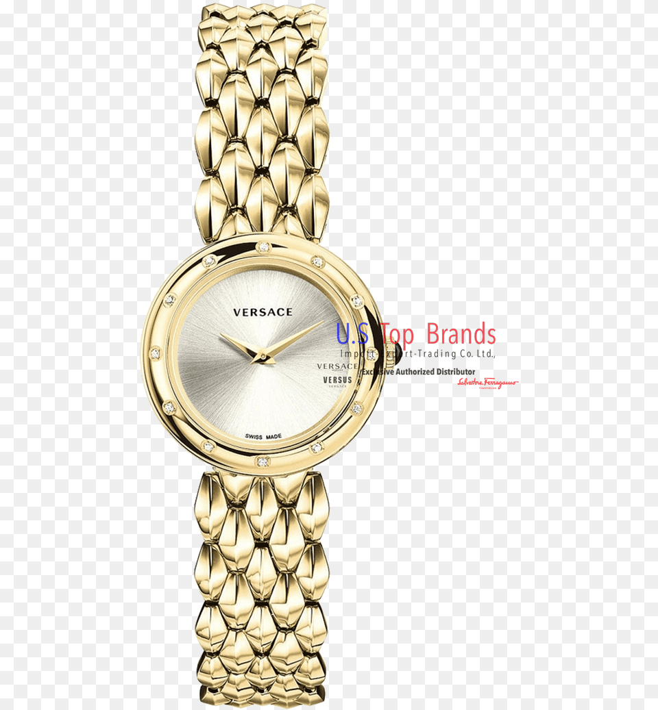 Versace V Flare Download Versace V Flare Ladies Watch, Arm, Body Part, Person, Wristwatch Png Image
