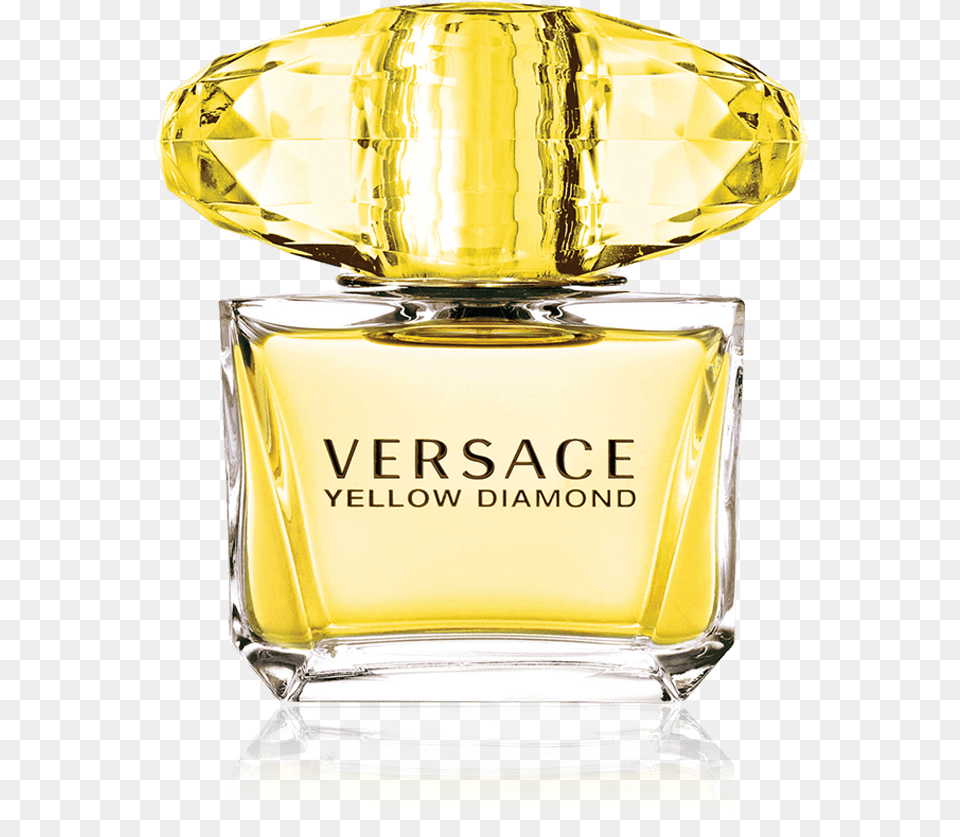 Versace Yellow Diamond Perfume Versace Gold, Bottle, Cosmetics Png