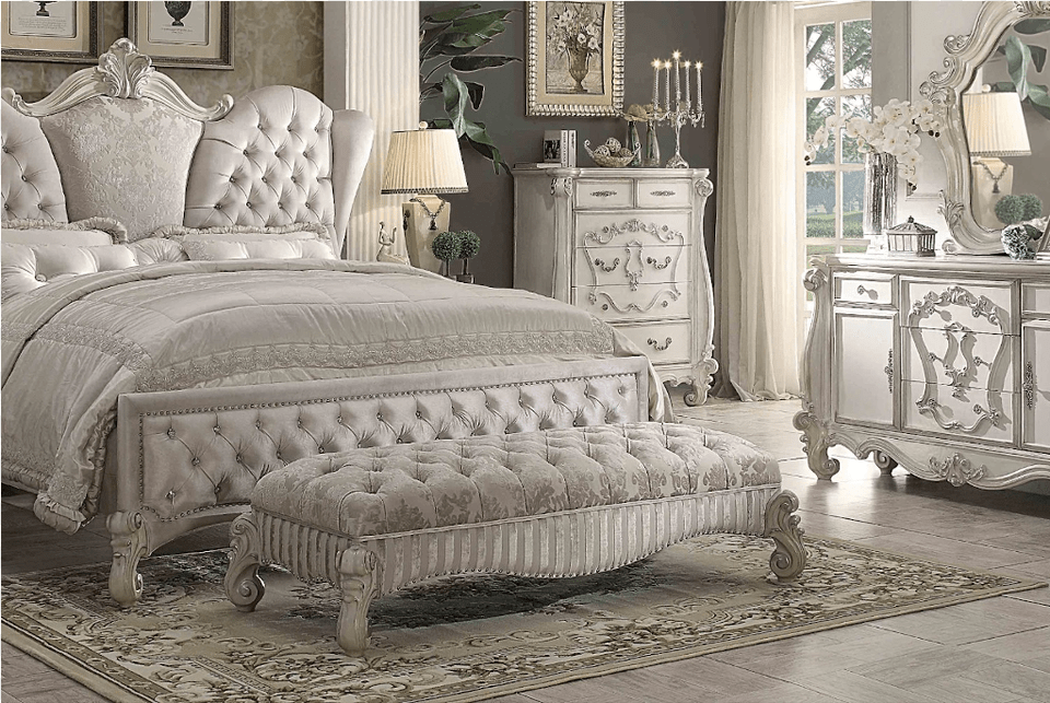 Versailles Acme Acme Furniture, Rug, Home Decor, Bed, Lamp Free Png