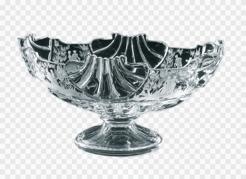 Versailles Punch Bowl, Glass, Goblet, Pottery, Silver Free Png Download