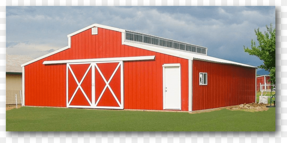 Versatube Horse Barn, Architecture, Building, Countryside, Farm Png