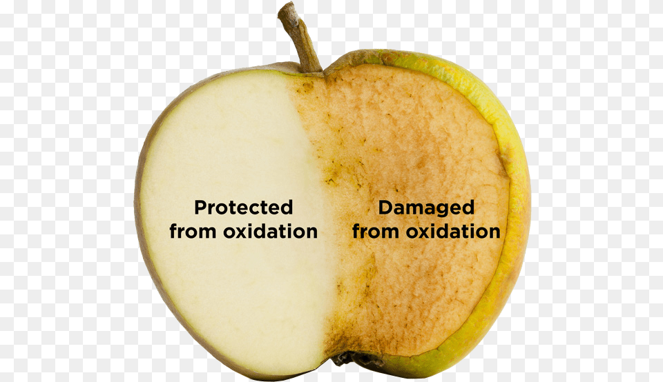 Versions Of This Oxidative Damage Are Happening All Oxidized Fruit, Apple, Food, Plant, Produce Free Png Download