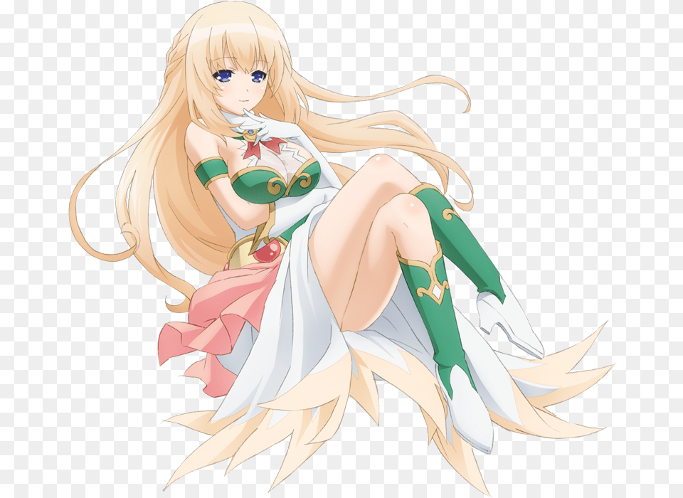 Vert Hyperdimension Neptunia Vert Green Heart Character, Publication, Book, Comics, Adult Free Png