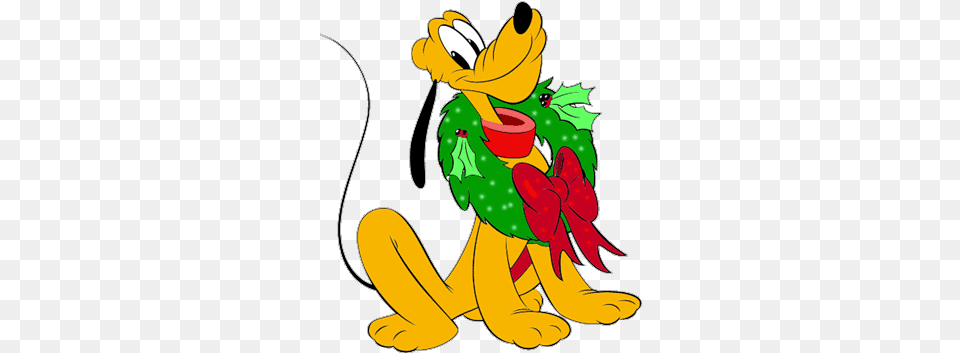 Vertebrate Clipart Pluto Goofy Mickey Mouse Disney Christmas, Cartoon, Baby, Person Free Png