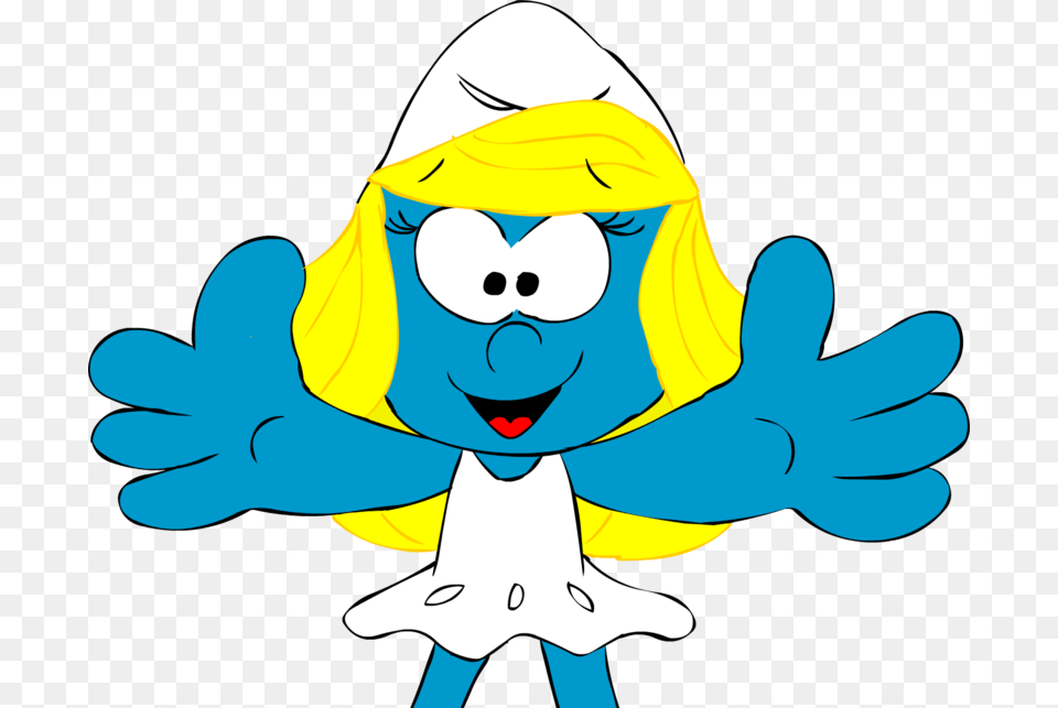 Vertebrate Clipart Smurfette Grouchy Smurf Clumsy Smurf Vexy, Baby, Person, Cartoon, Face Free Transparent Png