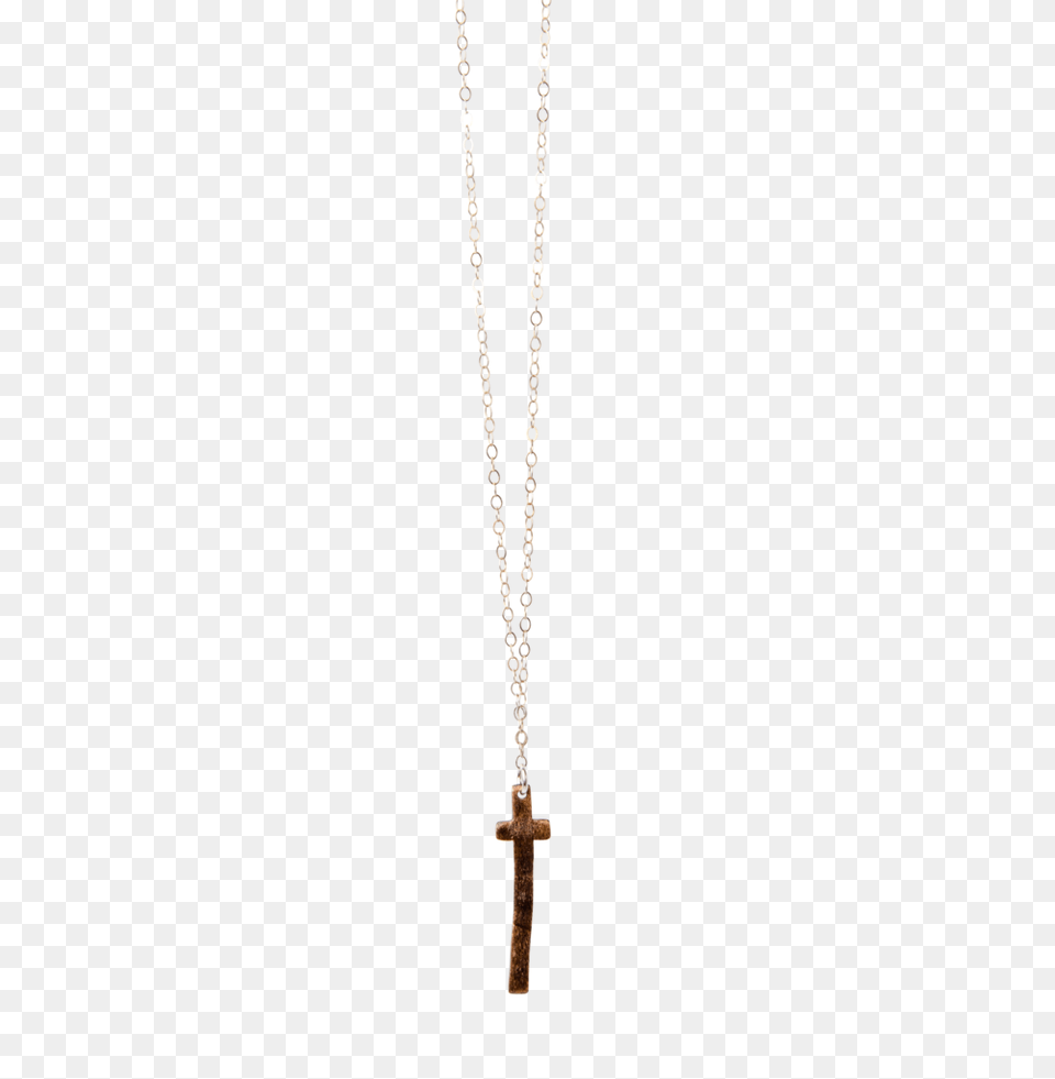 Vertical Cross Necklace Ellajude, Accessories, Symbol, Jewelry, Sword Free Transparent Png