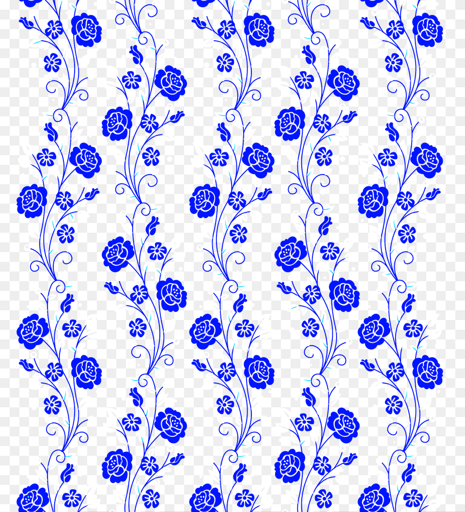 Vertical Floral Pattern Without Background Clipart, Art, Floral Design, Graphics Png