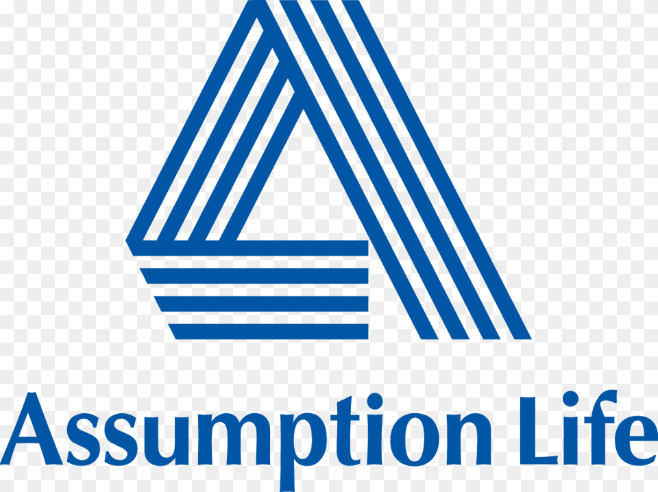 Vertical Logo Assumption Life Logo, Triangle Free Png