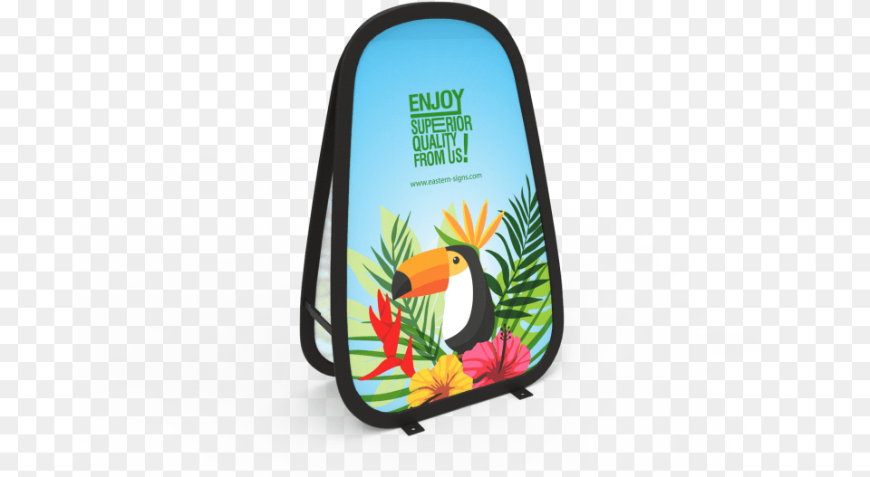 Vertical Pop Up A Frame Banner Backpack, Herbal, Plant, Herbs, Nature Png Image