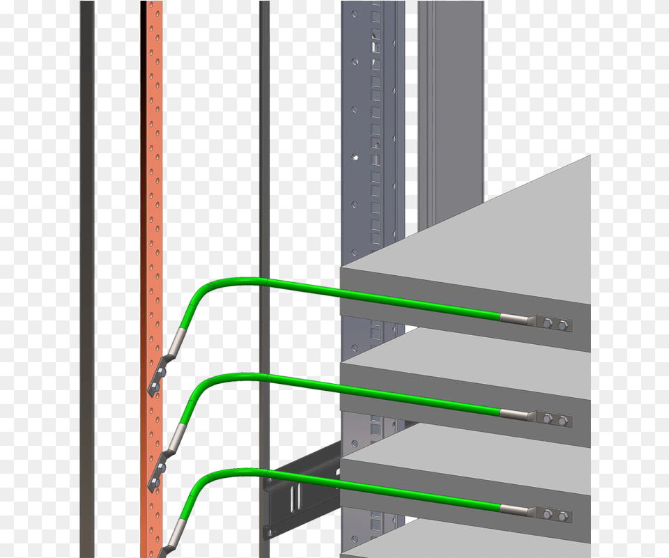 Vertical Rack Bonding Busbar Cabinet Bus Bar, Electronics, Hardware, Computer, Wiring Free Transparent Png