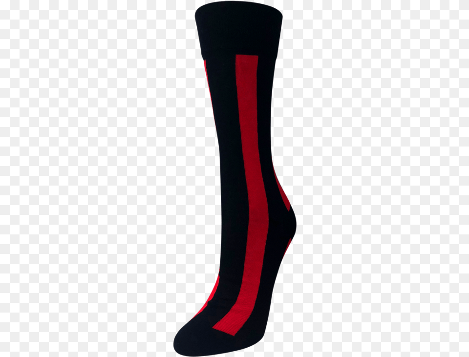 Vertical Striped Black Socks Sock, Clothing, Hosiery Free Png Download