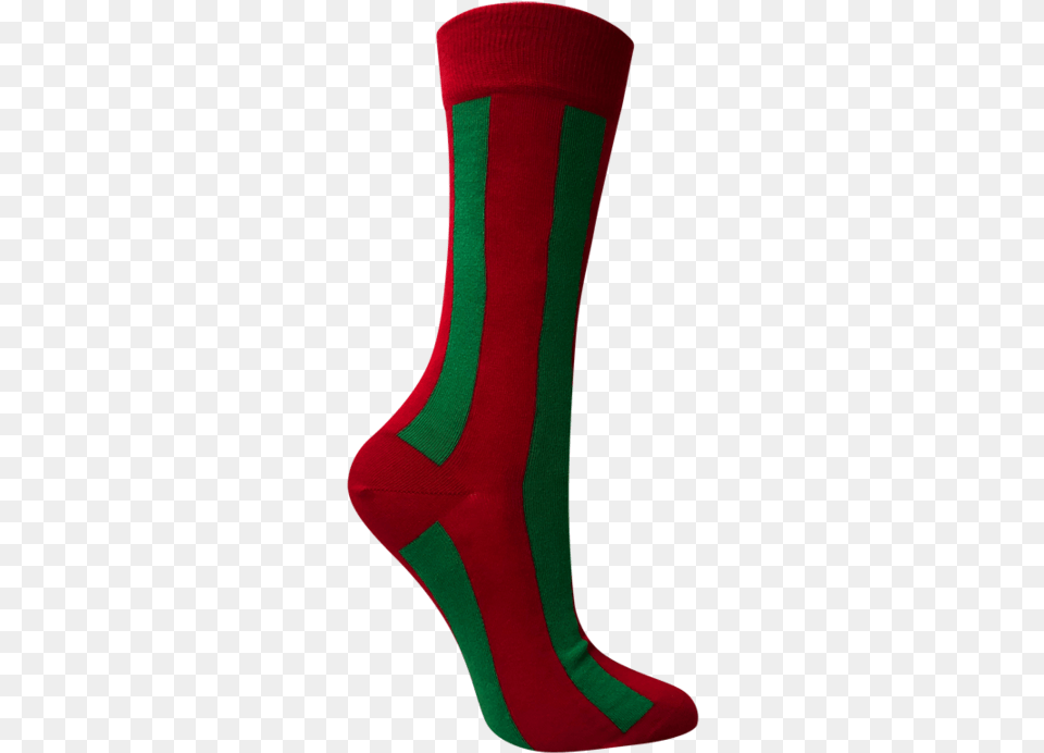 Vertical Striped Red Socks Sock, Clothing, Hosiery, Person Free Transparent Png