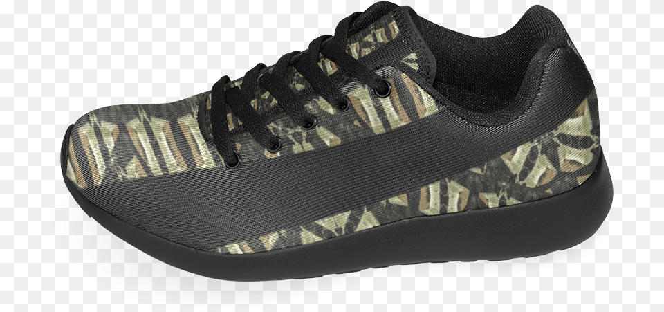 Vertical Stripes Tribal Print Mens Running Shoes Hiking Shoe, Clothing, Footwear, Sneaker, Running Shoe Free Png Download