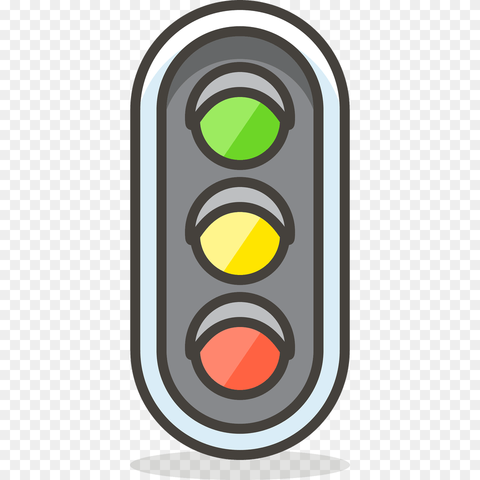 Vertical Traffic Light Emoji Clipart, Traffic Light Png