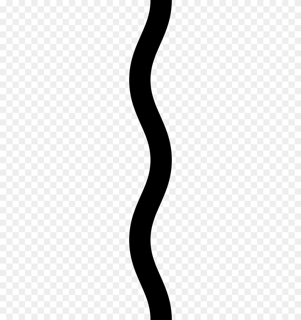 Vertical Wavy Line Test, Gray Free Png