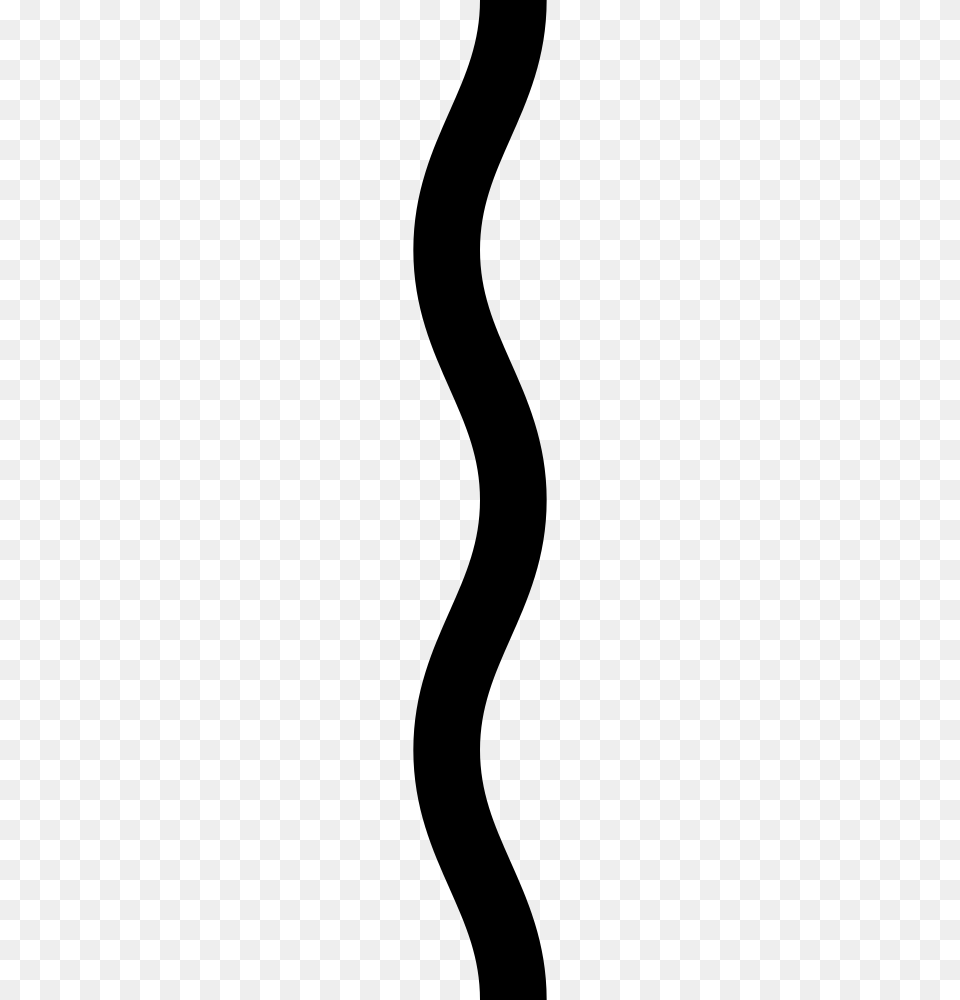 Vertical Wavy Line Test, Gray Png