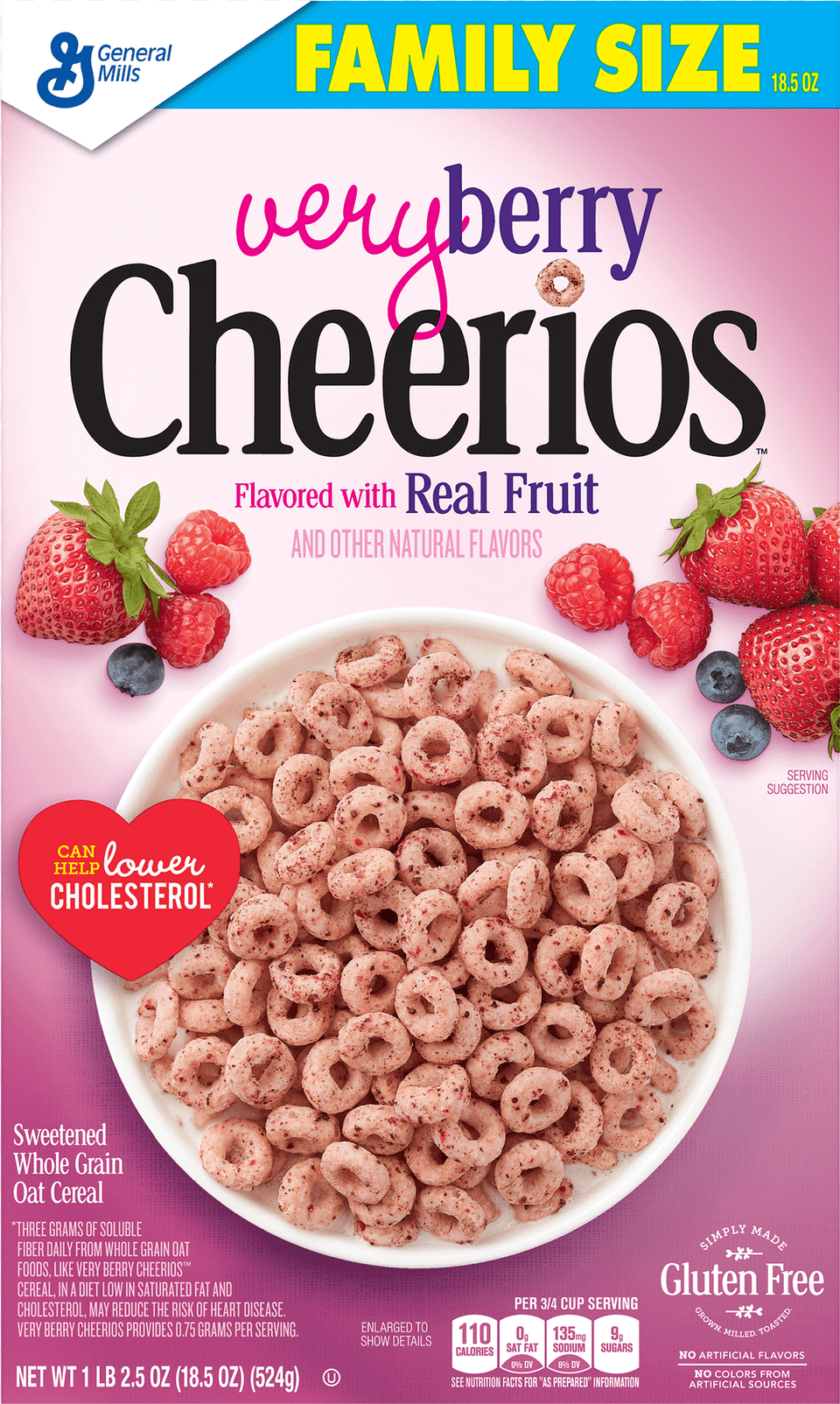 Very Berry Cheerios, Advertisement, Poster, Produce, Plant Free Png