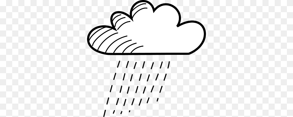 Very Heavy Rain Cloud Simple Drawing, Text, Ball, Sport, Tennis Free Png