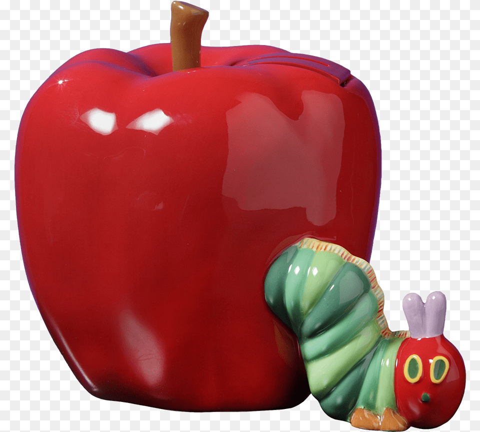 Very Hungry Caterpillar Musical Bank San Francisco Hungry Caterpillar Small Figurines, Toy, Food, Produce, Bell Pepper Free Png Download