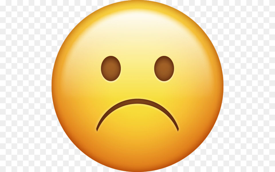 Very Sad Emoji, Sphere, Astronomy, Moon, Nature Free Png Download