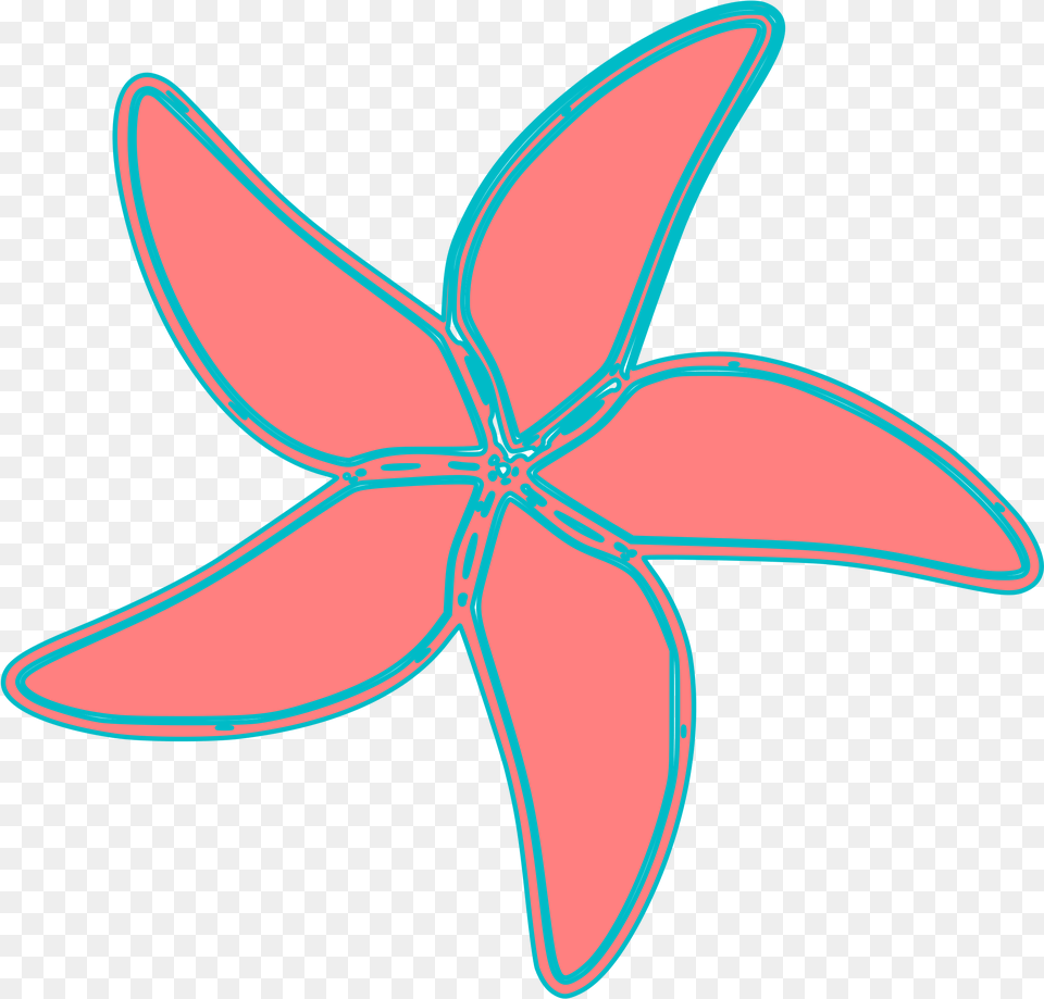 Very Simple Starfish Clip Arts Starfish Simple Clipart, Animal, Fish, Sea Life, Shark Free Png