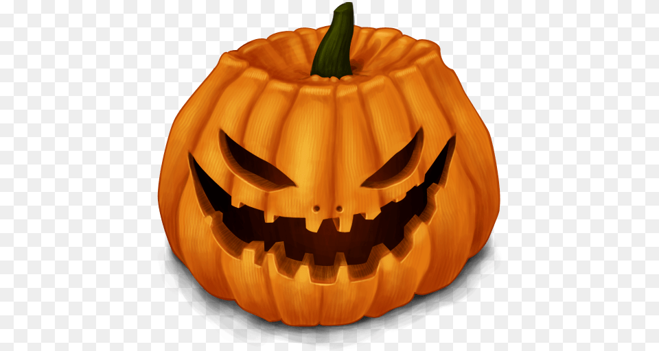 Very Spooky Pumpkin Halloween, Festival, Food, Plant, Produce Free Png