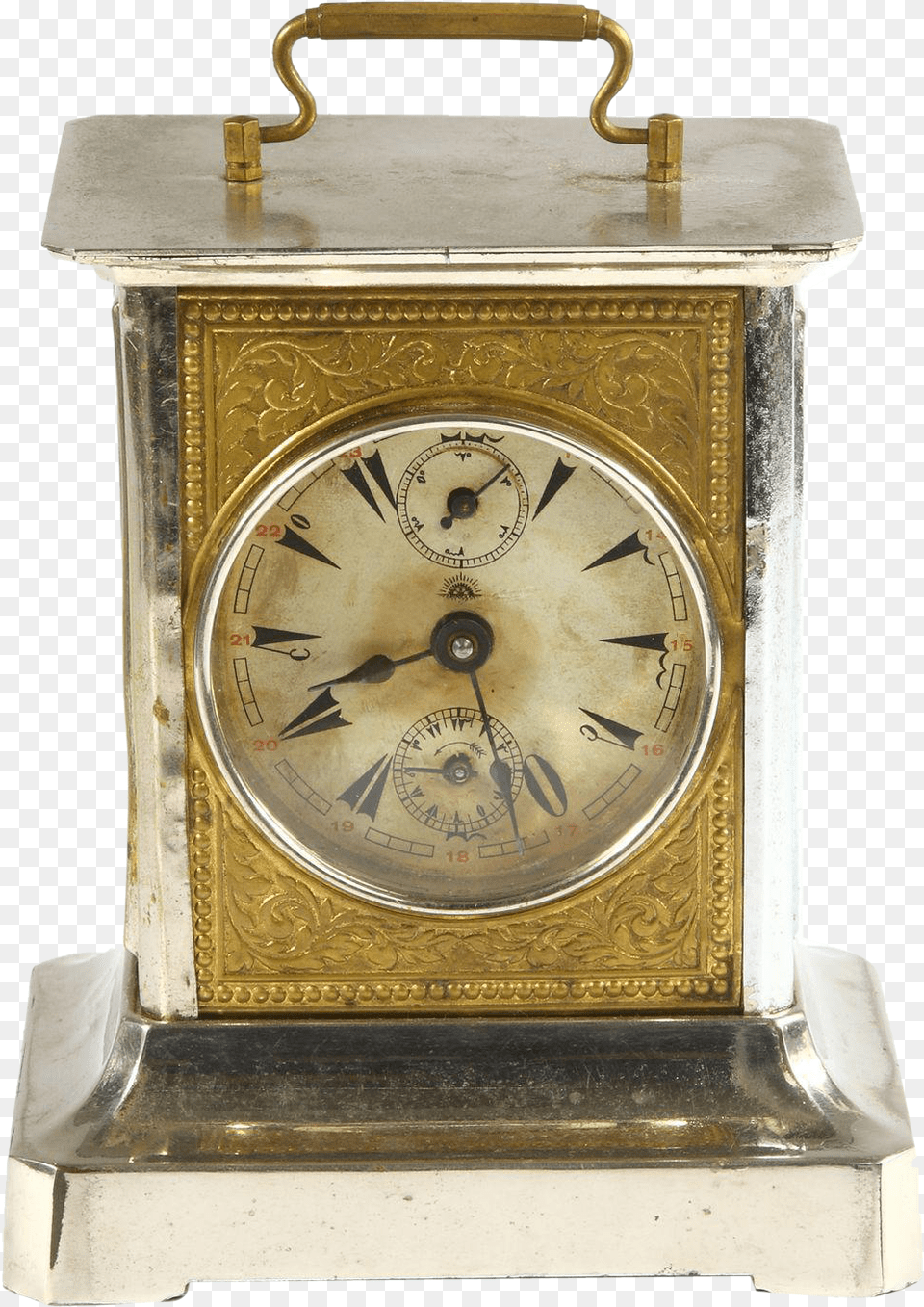 Very Unique European Made Antique Clock From Ottoman Antique, Alarm Clock, Analog Clock Png