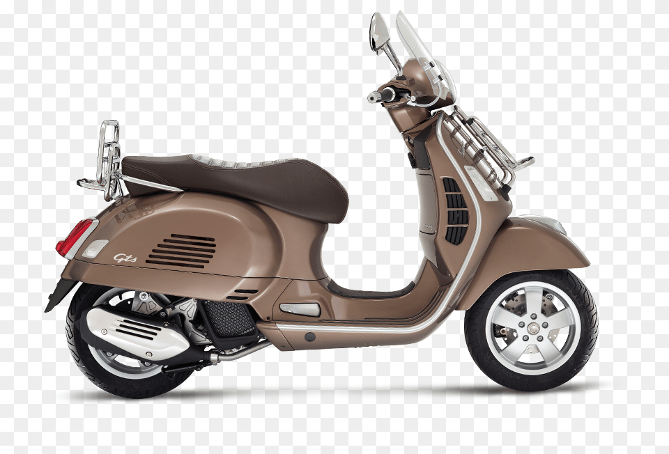 Vespa Gts, Motorcycle, Scooter, Transportation, Vehicle Free Png
