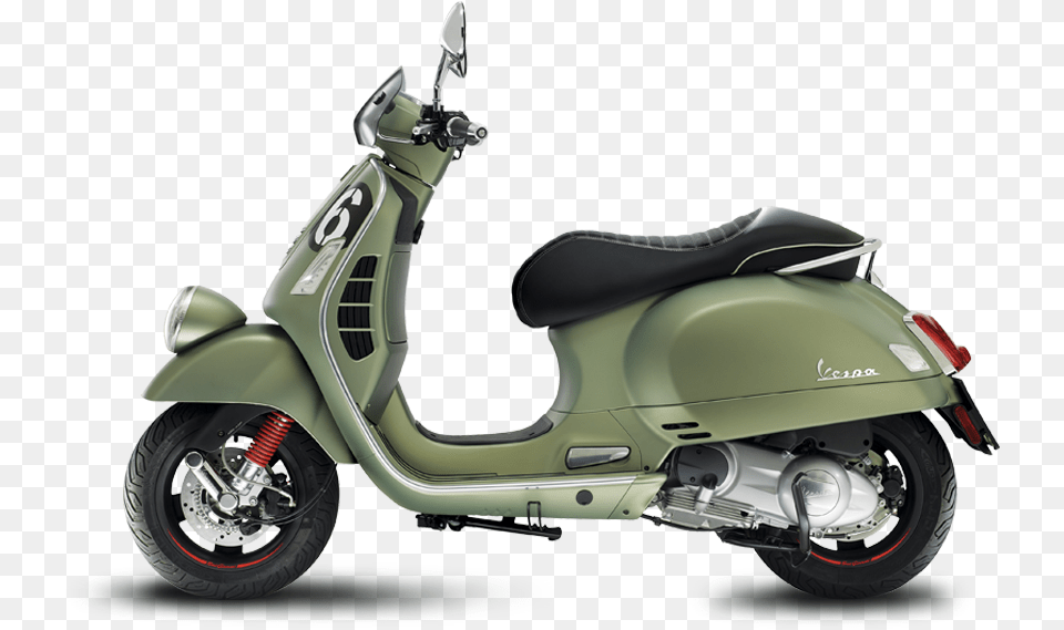Vespa Gts 300 Super Sport Sei, Motorcycle, Transportation, Vehicle, Machine Free Transparent Png