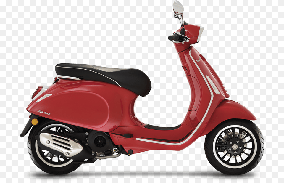 Vespa Primavera, Motorcycle, Transportation, Vehicle, Machine Png Image