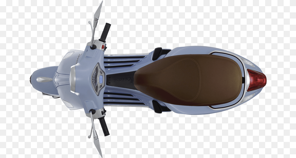 Vespa Primavera Vespa Primavera 50 Top View, Aircraft, Spaceship, Transportation, Vehicle Png Image