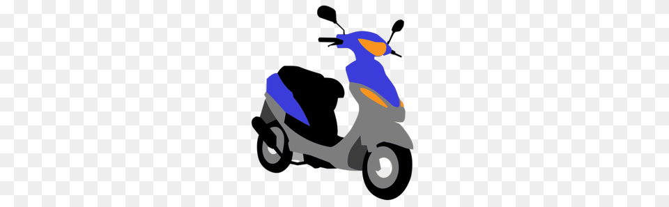 Vespa Scooter Vector, Transportation, Vehicle, Motorcycle, Smoke Pipe Free Png