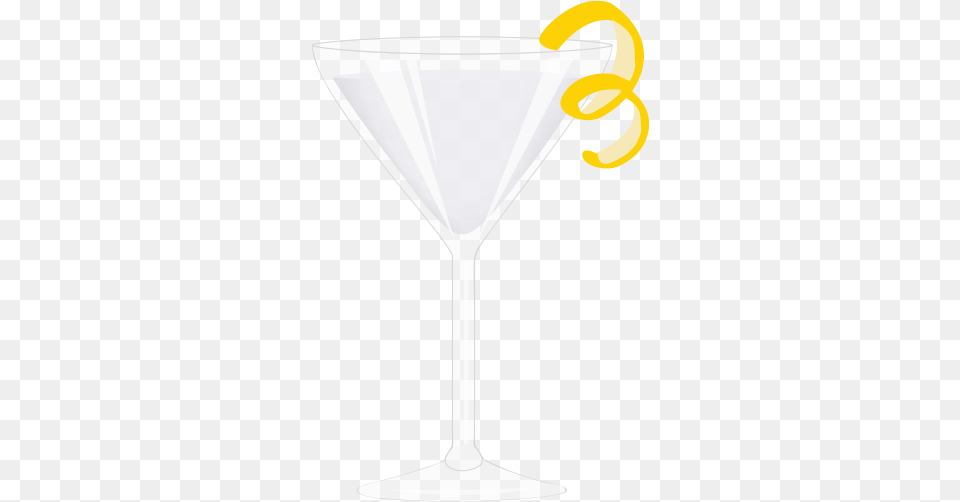 Vesper Martini Martini Glass, Alcohol, Beverage, Cocktail Free Png Download