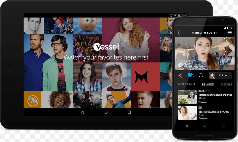 Vessel App, Art, Collage, Adult, Teen Free Png Download