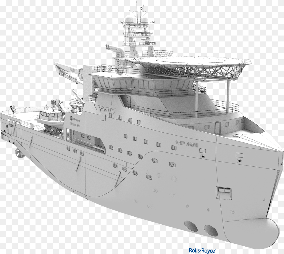 Vessel Render3 Rolls Ship, Boat, Vehicle, Transportation, Yacht Free Transparent Png