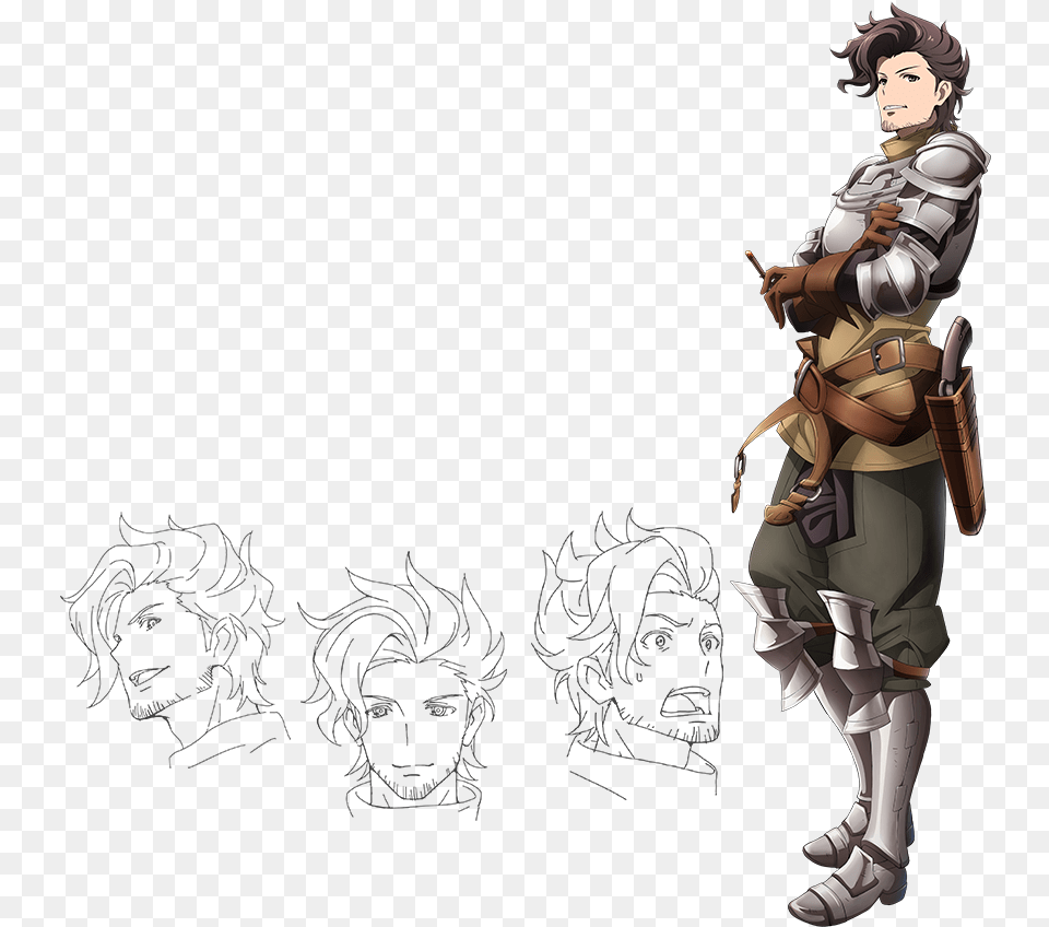 Vessels That Traverse The Skies Granblue Fantasy The Animation Characters, Book, Comics, Publication, Adult Free Transparent Png