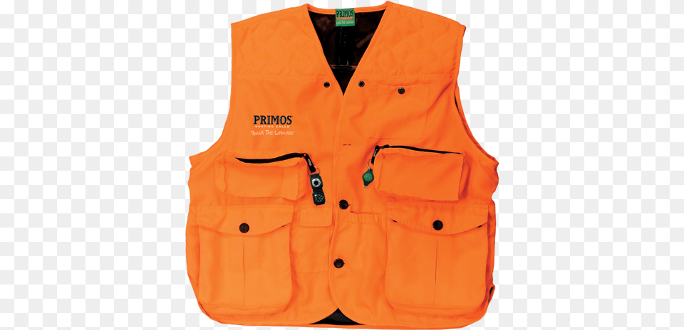 Vest 5 Image Blaze Orange Vest Hunting, Clothing, Lifejacket Free Transparent Png
