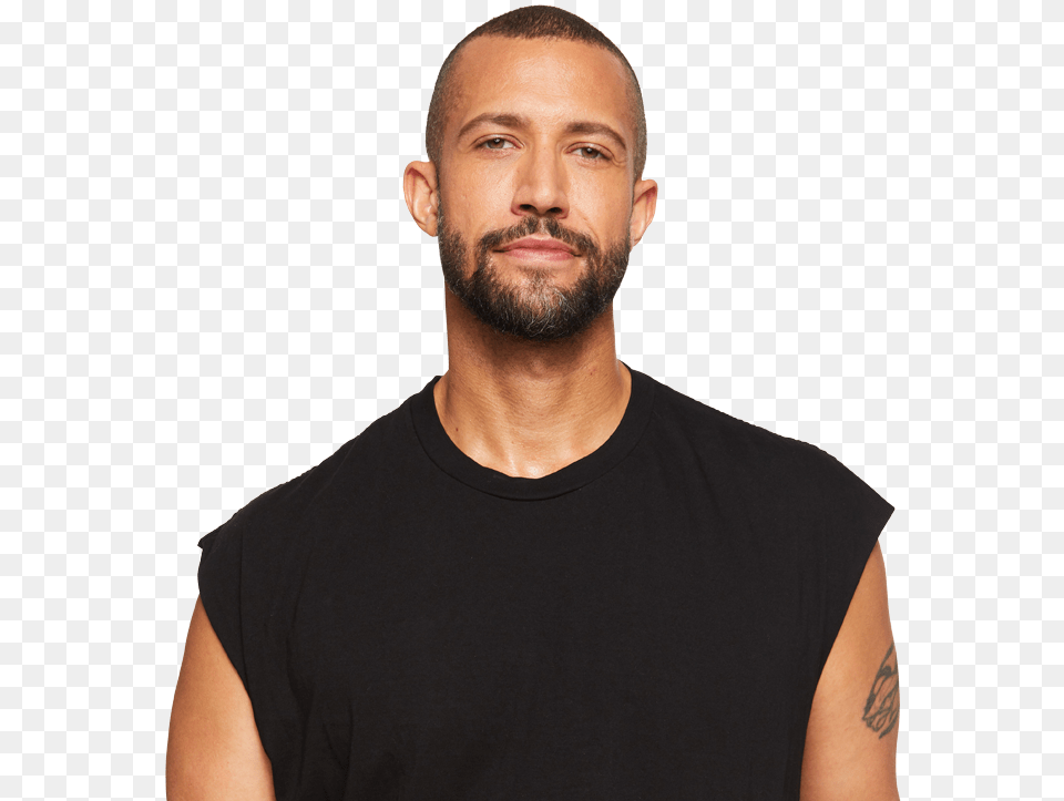 Vest, T-shirt, Beard, Clothing, Face Free Png Download