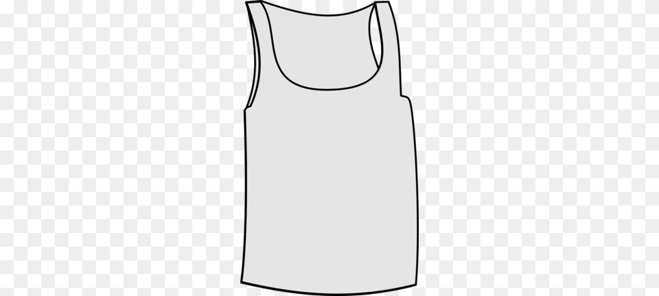 Vest Black And White Clipart, Clothing, Tank Top, Undershirt, Dynamite Free Transparent Png