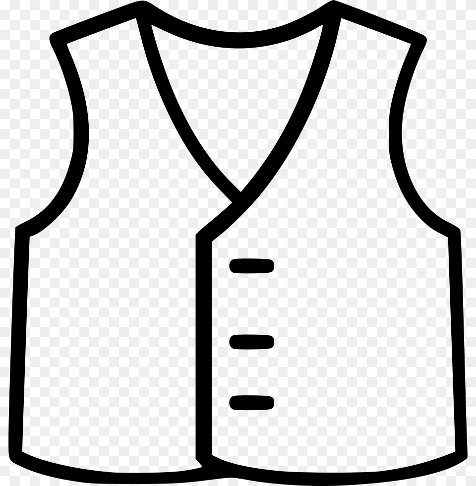 Vest Clip Art, Clothing, Lifejacket Free Png Download