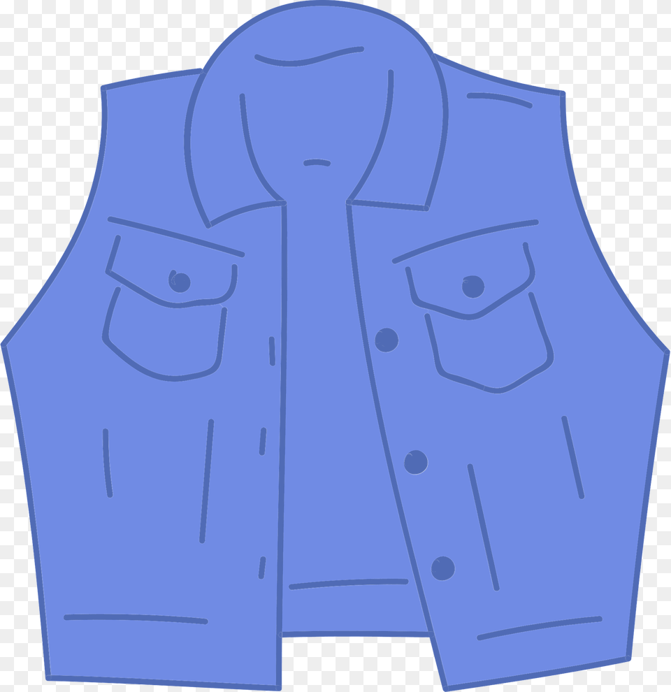 Vest Clipart, Clothing, Lifejacket, Shirt Png Image