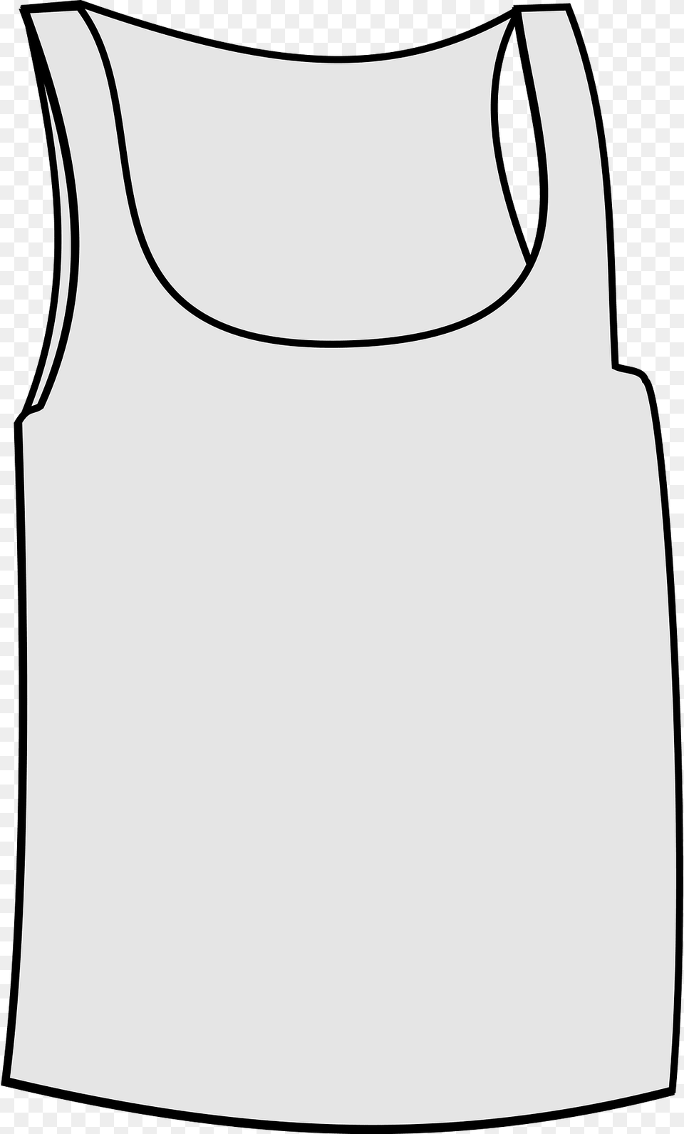 Vest Clipart, Clothing, Undershirt, Tank Top Free Png Download