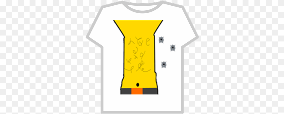 Vest With Bullet Holes Transparency Roblox Active Shirt, Clothing, T-shirt Free Transparent Png