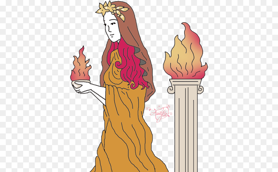 Vesta Roman Goddess Vesta Roman Goddess Cartoon, Light, Person, Face, Head Png