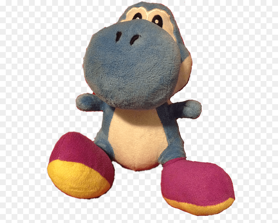 Vester And Friends Blue Yoshi, Plush, Toy Png Image
